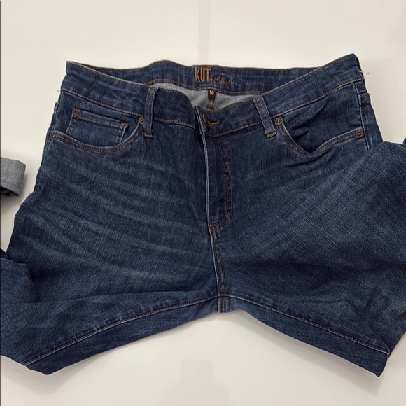 Kut from the Kloth Blue Relaxed Jeans Size 10 - Picture 12 of 12